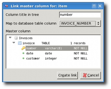 Link master column